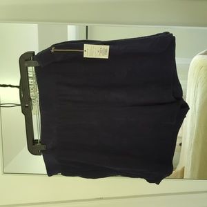 A New Day Velvet navy shorts